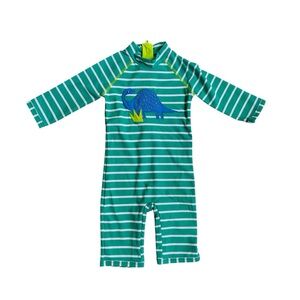 John Lewis One Piece Rashguard Size 18-24 Months